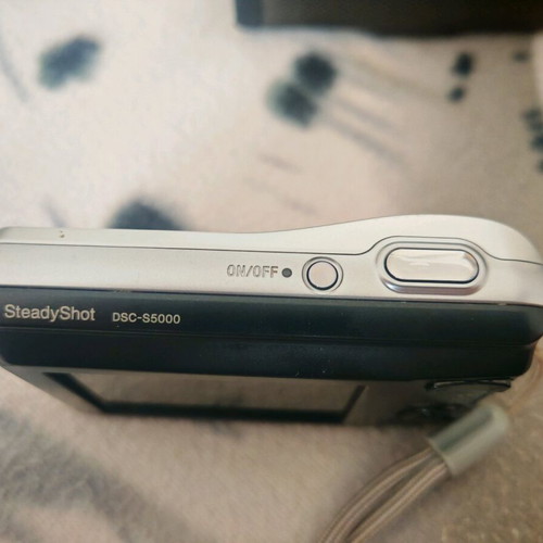 Sony Cybershot S5000 ψηφιακή φωτογραφική μηχανή μεταχειρισμένη με γνήσια θήκη και κάρτα μνήμης