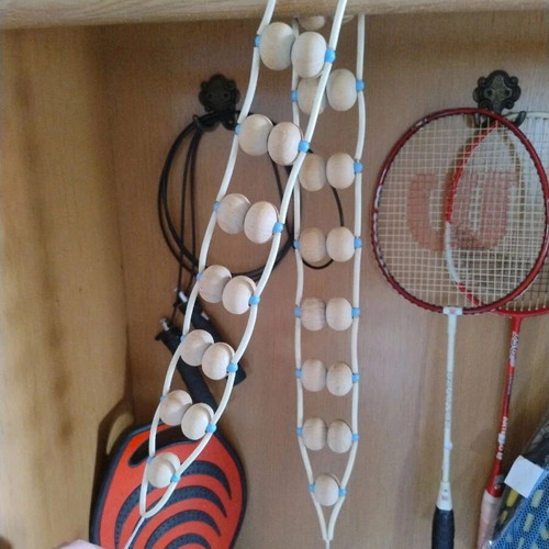 Wooden massage roller tool for relief