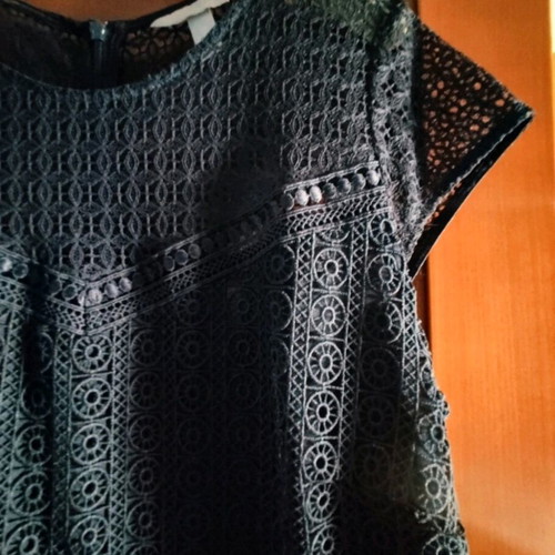 H&M dress dark blue size L like new