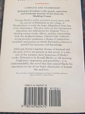 Far from the madding crowd new English book