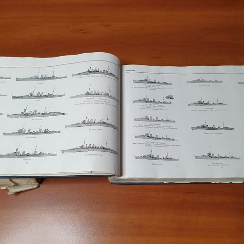 1939, Jane's Fighting Ships used book on World War II naval fleets