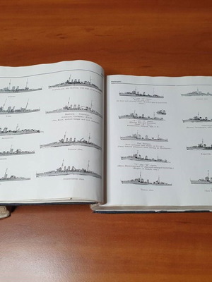 1939, Jane's Fighting Ships used book on World War II naval fleets
