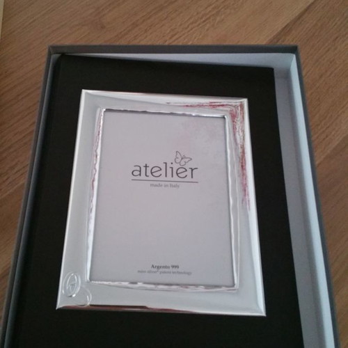 Wedding album new with silver frame 25x30