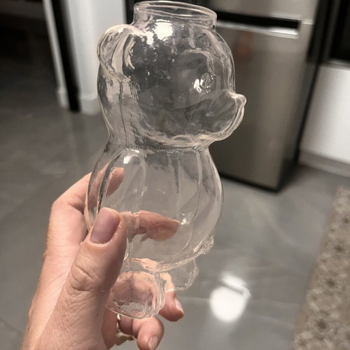 Glass bear for children like new