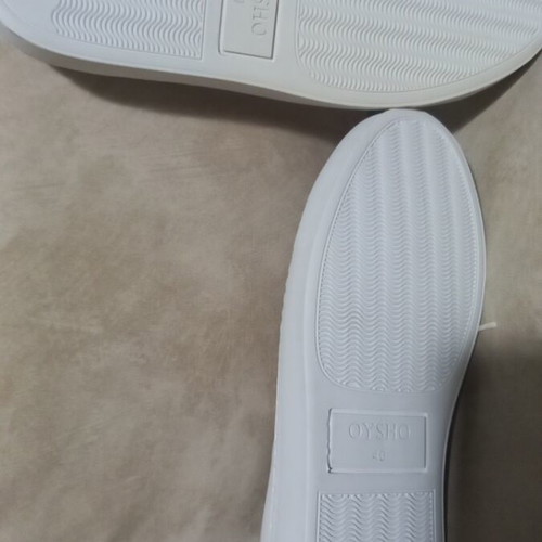 Oysho casual shoe white size 40 new