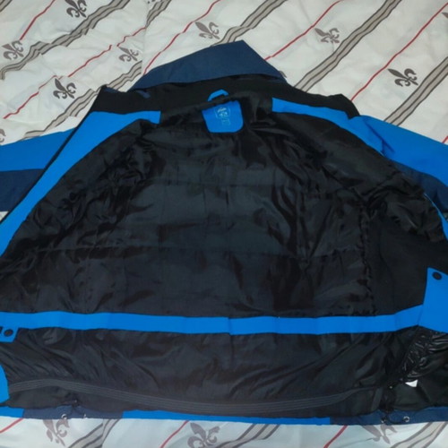 McKinley winter jacket men's size M used, blue with hood