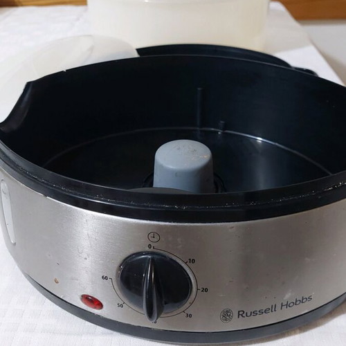 Russell Hobbs steam cooker used with 3 baskets and lid