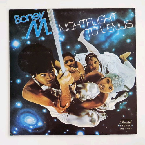 Boney M Nightflight To Venus first press vinyl record 1978 like new