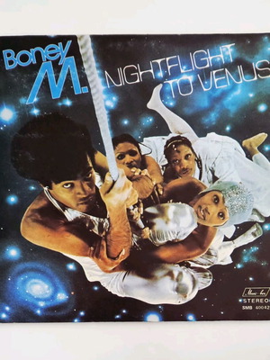 Boney M Nightflight To Venus first press vinyl record 1978 like new