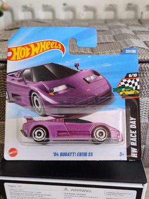 Hot Wheels Bugatti EB110 καινούργιο στη συσκευασία
