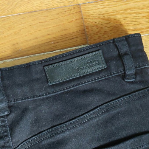 Black skinny high-waisted jeans Stradivarius size 38 like new