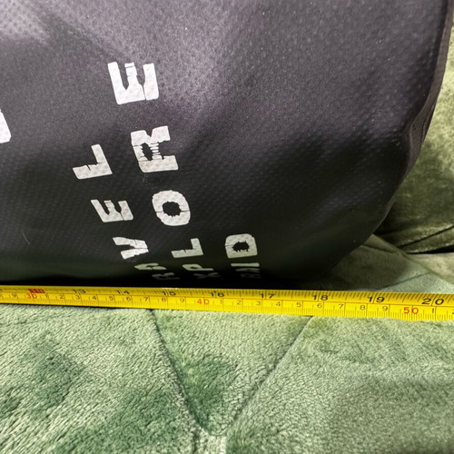 Motoraid dry bag 15-20L like new, black