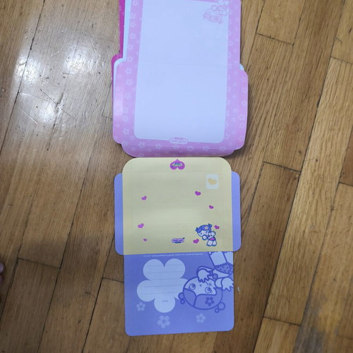 Santoro Tutti Cuti Letter Writing Paper Block used