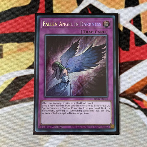 Yugioh Fallen Angel in Darkness Secret Rare near mint