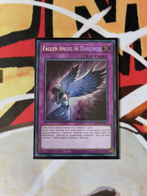 Yugioh Fallen Angel in Darkness Secret Rare near mint