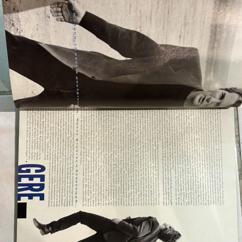 Klik magazine featuring Richard Gere