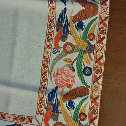 Handmade Tablecloth Like New, Fine Italian Itamina 68×68 cm