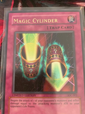 Magic Cylinder Yu-Gi-Oh limited edition ultra rare card new