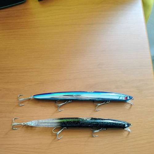 Artificial Lures like new blue blooowinb165f slim 16.5cm 24gr