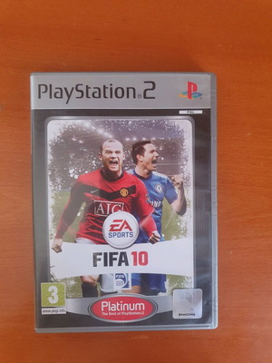 Playstation 2 Fifa 10 used with scratches functional