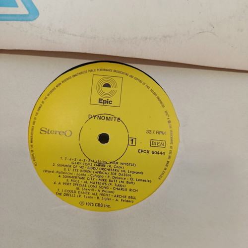 Dynamite Joe Dassin LP record EPCX 80444