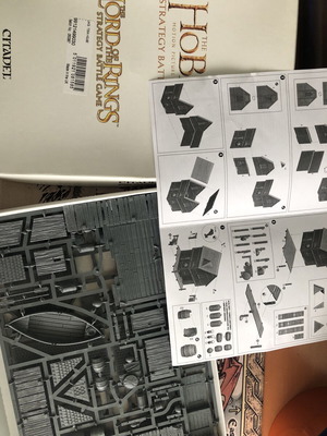 Lake Town House Lord of the Rings new, 28mm scale