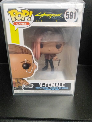 Funko Pop Cyberpunk 2077 591 V-Female like new
