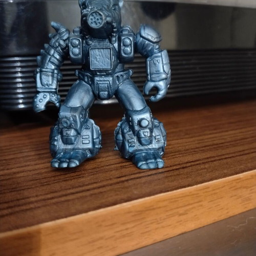 Teratomachos miniature figure used with cut on right hand