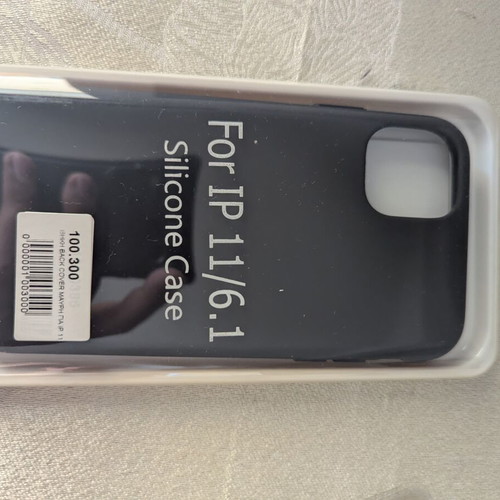 Iphone 11 case new, black silicone