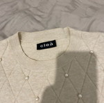 Pullover new, beige, size S