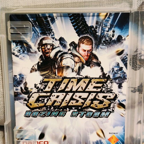Time Crisis Razing Storm PS3 used in very good condition