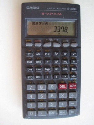 CASIO FX-83 WA SCIENTIFIC CALCULATOR