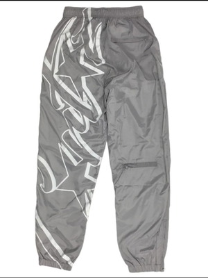 Corteiz nylon παντελόνι φόρμας σαν καινούργιο, γκρι ασημί XL