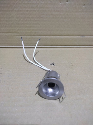 Recessed light nickel matte with G4 bulb new