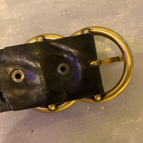 Massimo Dutti leather belt 100 cm like new