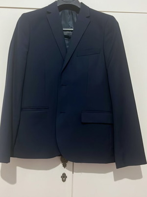 H&M jacket dark blue like new, size 48