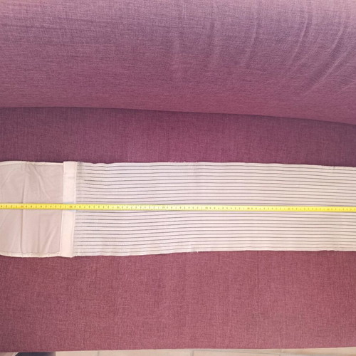 Anatomical lumbar belt neoprene used, elastic beige, breathable fabric