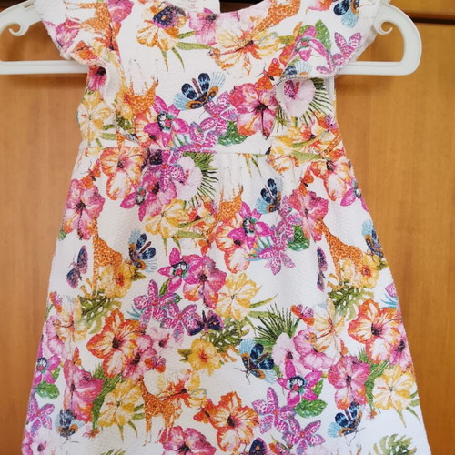Zara baby girl dress size 12 18 months like new