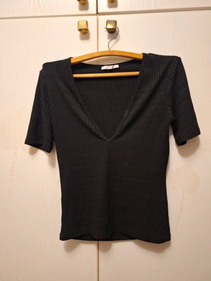 Zara blouse transparent formal like new, size M 38 10 black