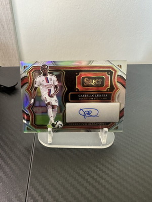 Panini Select 2025/2026 Castello Lukeba Silver Auto Card new