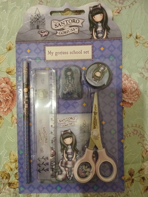 Santoro Gorjuss school set new in packaging