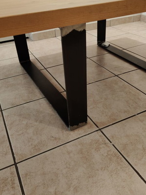 Mexil Solid Wood Table Like New 130x100 cm