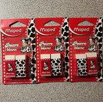 Maped erasers 3set new