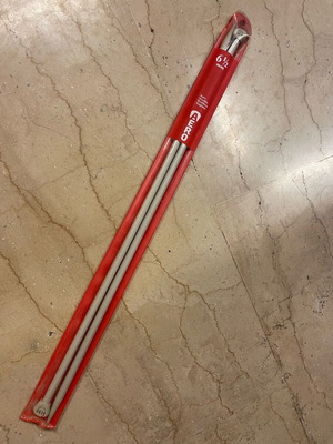 Aero knitting needles 6 1/2 mm new