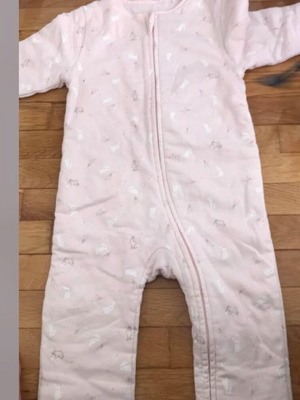 Sleeping bag 92cm 2.5 tog like new Mothercare with zipper and closed feet