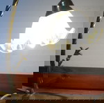  αντικα ART DECO επιτραπεζια λαμπα μπρουτζινη μασιφ