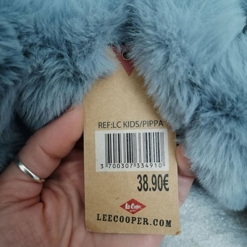 Lee Cooper children's slippers new, grey winter house shoes