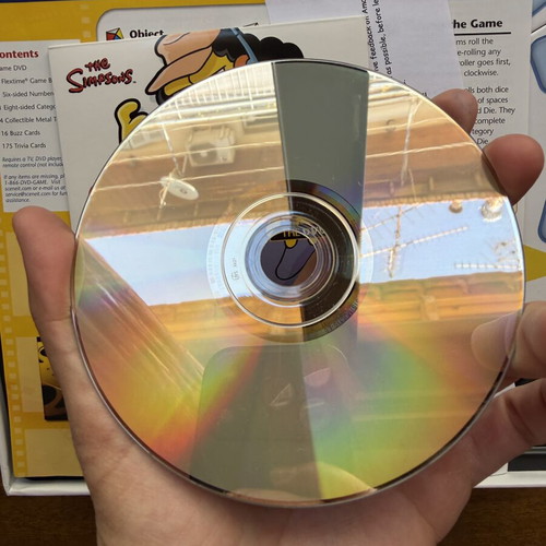 Scene It The Simpsons Deluxe DVD Game like new