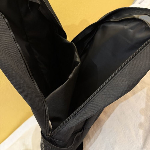 Backpack black with many pockets new
