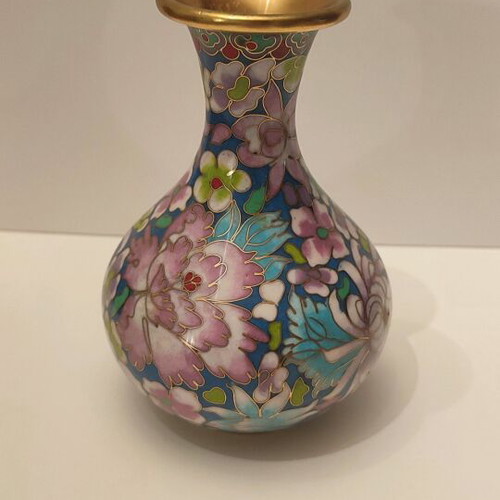 Cloisonné collection 19 pieces like new, vintage decorations